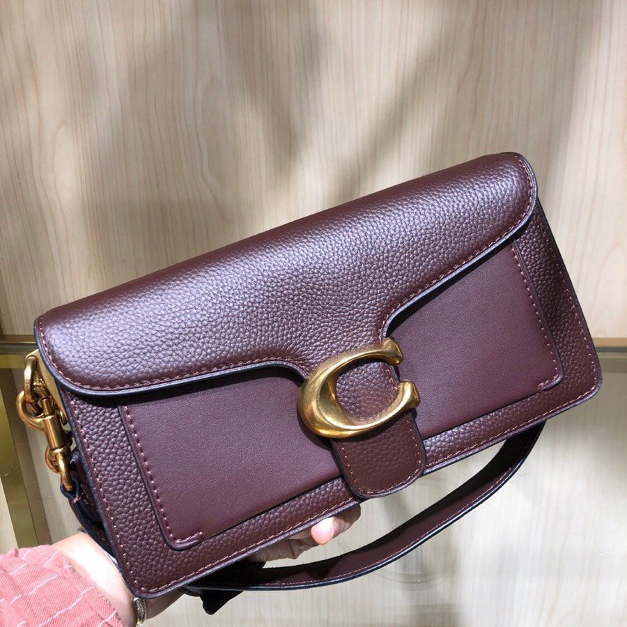 นำเข้าจากต่างประเทศ-coach-f73722-กระเป๋าแฟชั่นสตรี-กระเป๋าถือ-กระเป๋าสะพาย-เปลือกหอยแพคเกจ