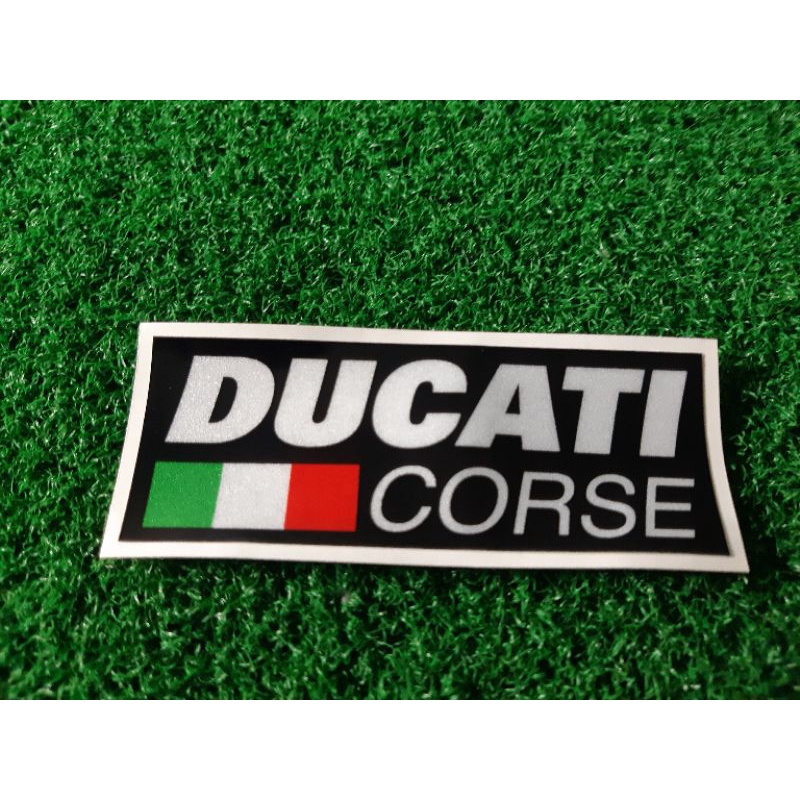 สติ๊กเกอร์-ducati-corse-งานพิมพ์-3m-สะท้อนแสง