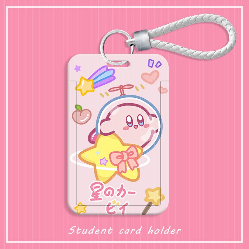 เคสป้องกันบัตรรถบัส-บัตรรถบัส-ลาย-star-kirby-น่ารัก-สําหรับนักเรียน