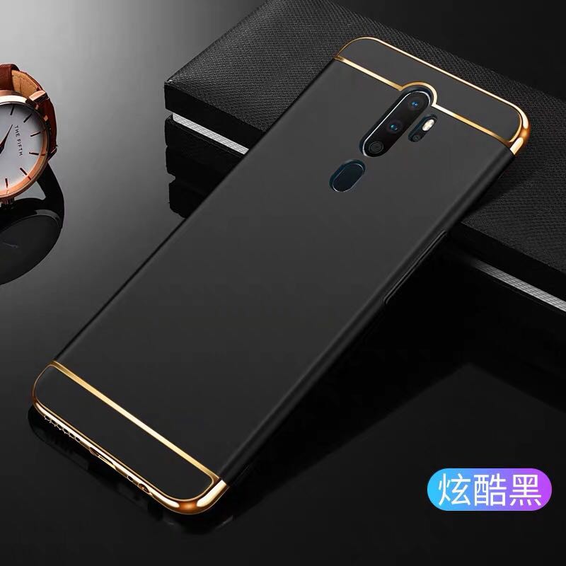 ส่งจากไทย-case-oppo-a5-2020-เคสออฟโบ้-oppo-a52020-เคสกันกระแทก-เคสประกบหัวท้าย-เคสประกบ-3-ชิ้น-แบบไม่หนา-สีเมทัลลิค