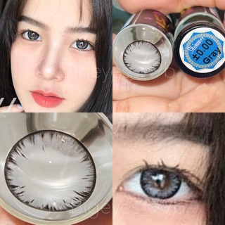 ✨Gray ขนาดตาโต Bigeyes ☀️กรองแสง uv ✔️จดทะเบียนถูกต้อง 🇰🇷เลนส์สัญชาติเกาหลี🇰🇷