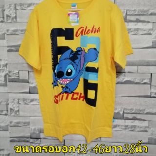 เสื้อยืด​ Disney​ลิขสิทธิ์​แท้​ สติทซ์​ ขนาด​42-46