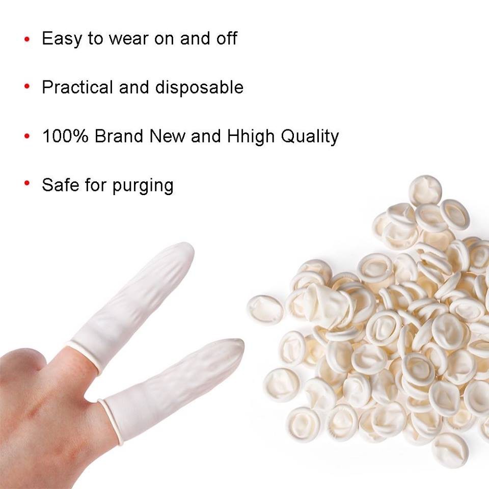 newway-finger-cots-ถุงนิ้วป้องกันเชื้อโรค-1ห่อ-100ชิ้น