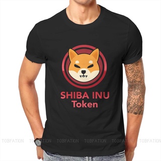 เสื้อยืดสีขาวเสื้อยืด คอกลม ขนาดใหญ่พิเศษ พิมพ์ลายสุนัขชิบะ INU TOKEN Crypto HODL สไตล์ฮาราจูกุ แฟชั่นสตรีท สําหรับผู้ชา