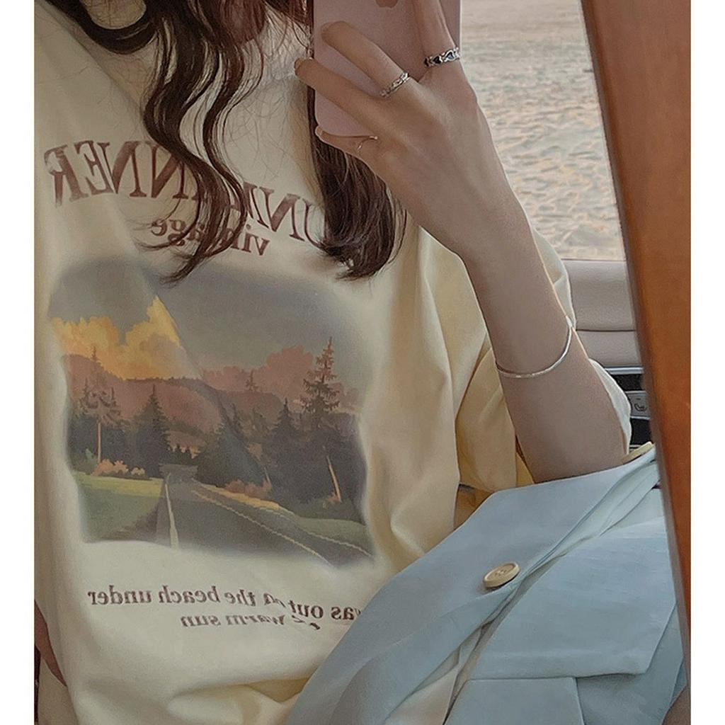100-cotton-short-sleeved-t-shirt-womens-summer-new-style-loose-printed-idle-style-fashion-brand-casual-easy-matching-c