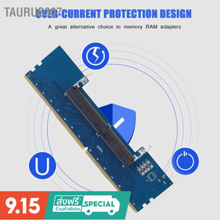 ภาพหน้าปกสินค้าTaurus307 อะแดปเตอร์แปลงการ์ดหน่วยความจํา Ddr4 So‐Dimm เป็นเดสก์ท็อป Dimm ที่เกี่ยวข้อง