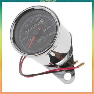 [Chiwanji1] เครื่องวัดความเร็วรถจักรยานยนต์แบบ Dual Odometer Gauge สําหรับ Honda Yamaha