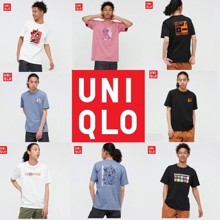 Uniqlo เสื้อยืดแขนสั้น พิมพ์ลายอนิเมะ One Piece สําหรับผู้ชาย และผู้หญิง (UT)