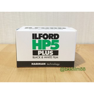 ราคาฟิล์มขาวดำ Ilford HP5 Plus 400 35mm 36exp 135-36 Black and White Film ฟิล์ม 135