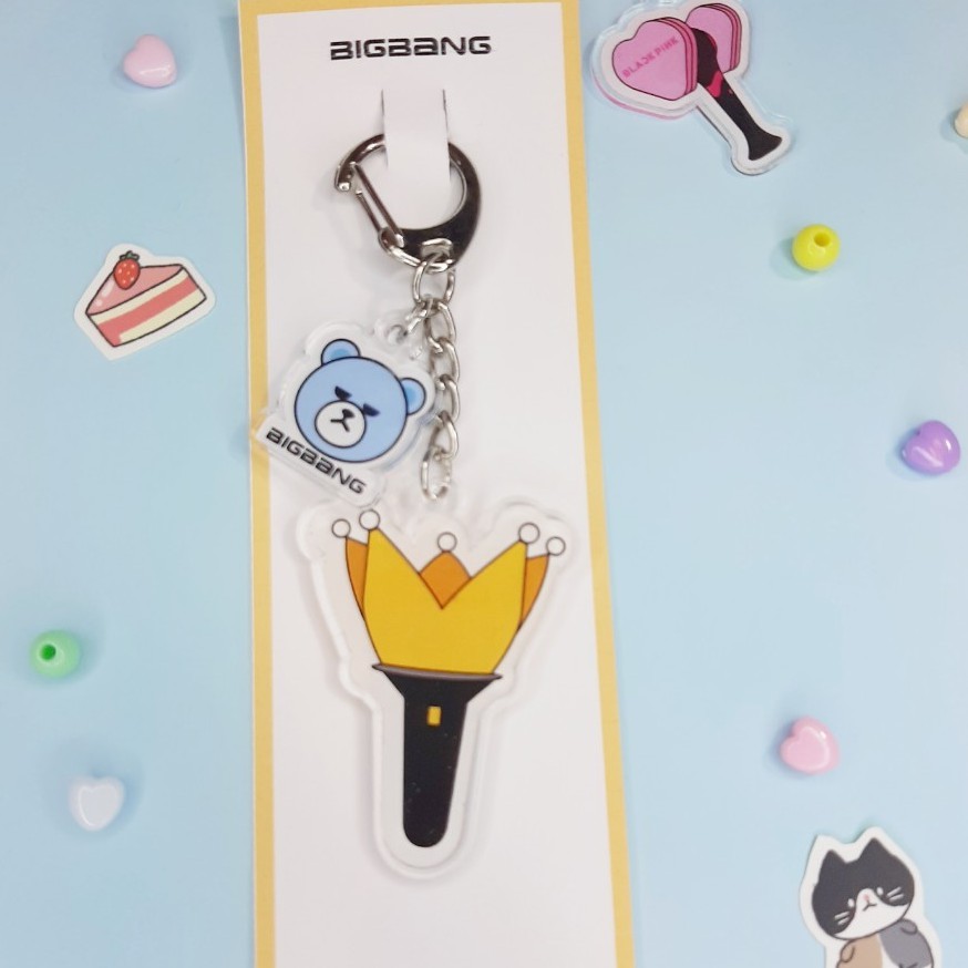 ภาพหน้าปกสินค้าBIGBANG : Keychain + PIN Lightstick