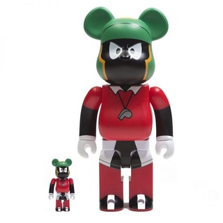 Pre-Order Bearbrick Marvin Space Jam 2 100%+400%