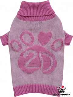 Pet cloths -Doggydolly Sweater ไหมพรม  เสื้อผ้าแฟชั่น สัตว์เลี้ยง ชุดผ้าหมาแมว   กันหนาว  Sweater W360 ขนาด 1-9โล
