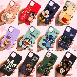 🍄🪸 Case Samsung A50s A50 A13(4g) A73 🍄 New เคสกำมะหยี่ด้านใน ขอบโครเมี่ยม ลายการ์ตูนน่ารัก พร้อมส่ง🍄