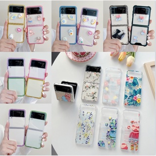 เคสโทรศัพท์มือถือ แบบพับได้ กันกระแทก สําหรับ Samsung z Flip 3 zflip3 INS z Flip3