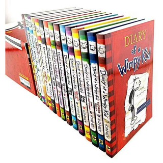 A Book*หนังสือภาษาอังกฤษทั้งชุด 16 เล่มDiary of a Wimpy Kid English books