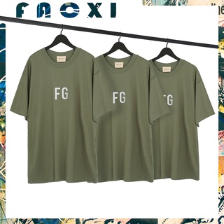 เสื้อยืดผ้าฝ้ายพิมพ์ลายขายดีFg เสื้อยืดแขนสั้น ผ้าฝ้าย พิมพ์ลายตัวอักษร สะท้อนแสง ขนาดใหญ่ สไตล์ฮิปฮอป วินเทจ สําหรับผู้