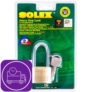 กุญแจลูกปืน SOLEX MACH2PLUSL40 40 MM PB