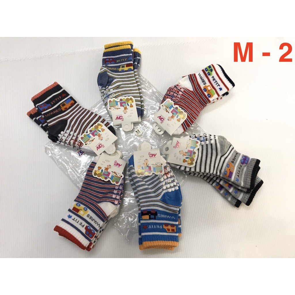 ภาพหน้าปกสินค้าถุงเท้าเด็ก เด็กอ่อน .มีกันลื่น (0-1)(1-3)(4-6)-1โหลมี12คู่ จากร้าน 148shop บน Shopee