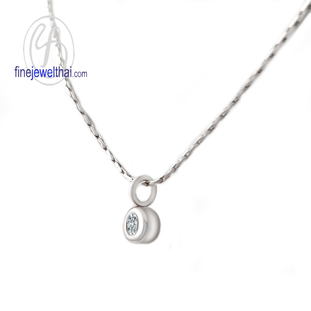 finejewelthai-จี้-เพชร-จี้เพชร-เพชรพรีเมียม-pendant-silver-diamond-cz-p1132cz00