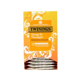 [ขายแยกซอง] ทไวนิงส์ Twinings Mango &amp; Pineapple ชาเต็มใบ