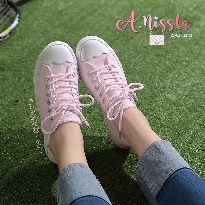 รองเท้าผ้าใบ-cloudy-shoe-ทรงคอนเวิร์ส