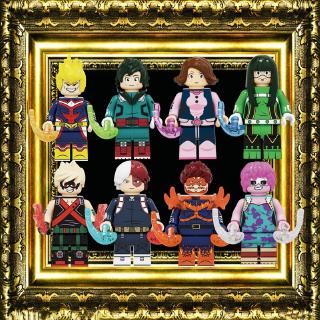 ฟิกเกอร์ตัวต่อ My Hero Academia Bakugou Katsuki Todoroki Shouto น่ารัก ของเล่นเสริมการเรียนรู้ สําหรับเด็ก
