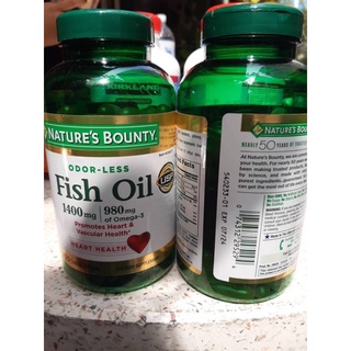 Natures Bounty Fish Oil 1400 mg 130 เม็ด