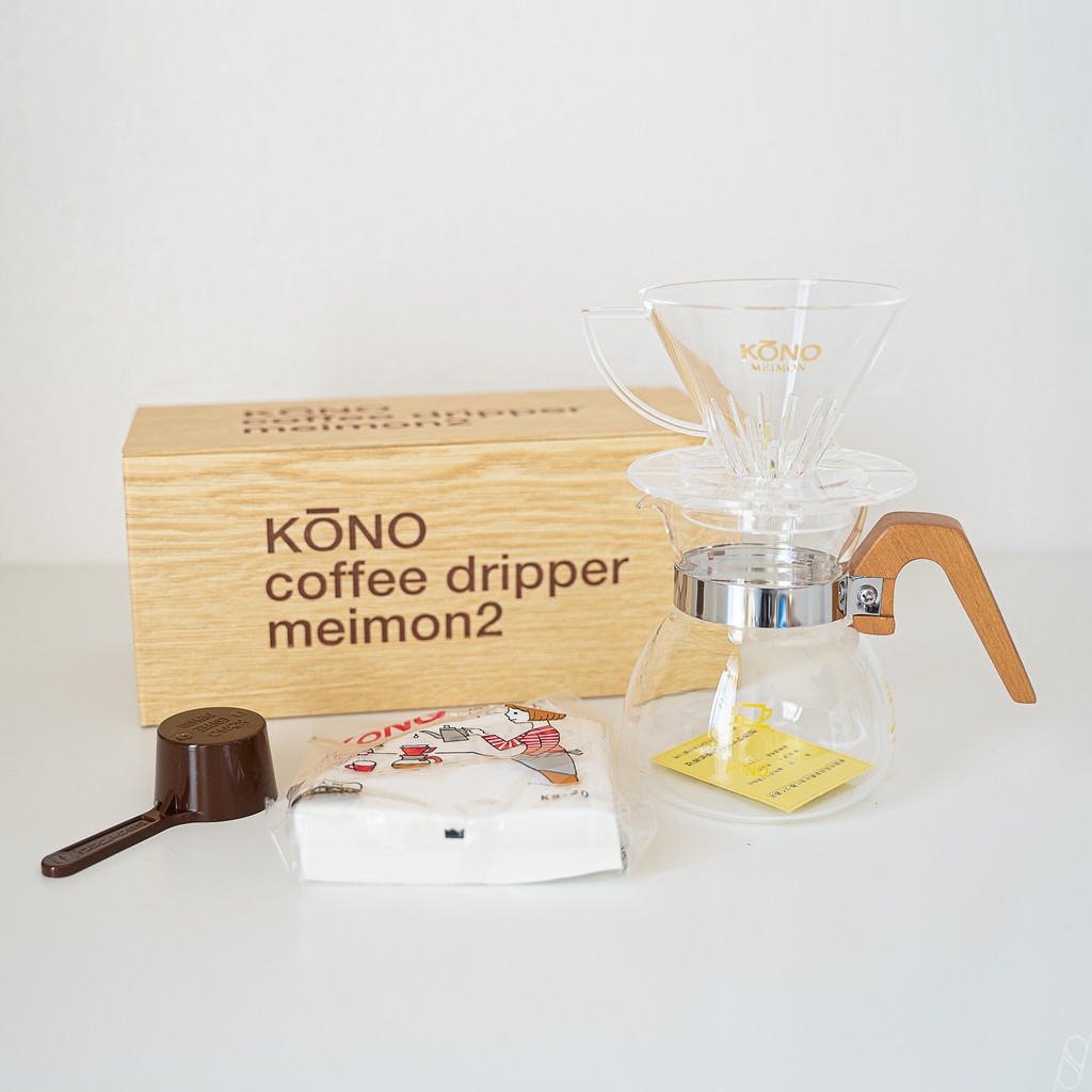 KONO MEIMON 2 PERSON COFFEE DRIPPER SET [KONO X Union Coffee] Shopee