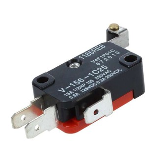 ภาพหน้าปกสินค้าลิมิตสวิทช์ ขนาดมาตรฐาน V-156-1C25 limit switch ปลายแขนลูกกลิ้ง ที่เกี่ยวข้อง