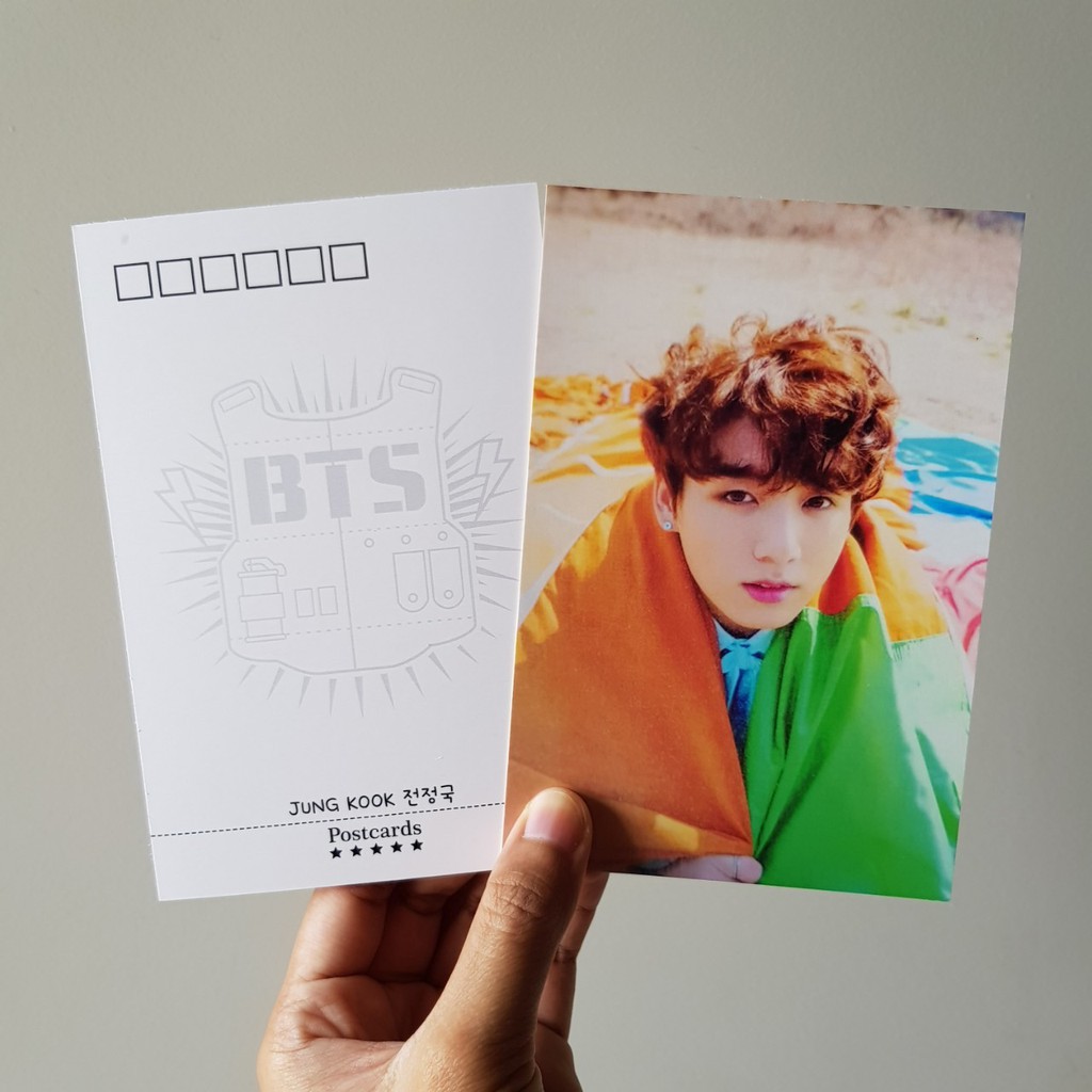 postcard-bts-jungkook-โปสการ์ดบีทีเอสจองกุก-6-4-นิ้ว