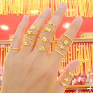 ภาพขนาดย่อของภาพหน้าปกสินค้าแหวนทองคำแท้ 0.4 กรัม(ขายส่ง) คละลาย ทองแท้ 96.5% ขายได้ จำนำได้ มีใบรับประกัน แหวนทอง แหวนทองคำแท้ จากร้าน swpgold บน Shopee ภาพที่ 5