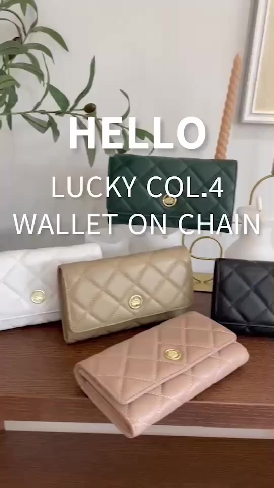 รับหิ้วของแท้จากshop-กระเป๋าตังค์ใบยาว-keep-bag-รุ่น-lucky-wallet-col-4-หนังแท้ทั้งใบ