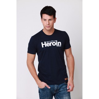 ภาพขนาดย่อของภาพหน้าปกสินค้าHeroin เสื้อยืดสีกรมท่า รุ่น Original จากร้าน heroinbrand.official บน Shopee