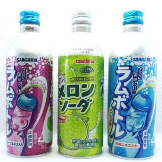 ภาพหน้าปกสินค้าSangaria Ramune Bottle 500ml.รามูเน่ น้ำโซดา รสผลไม้ โซดา เมล่อน องุ่น จากญี่ปุ่น (500mlขวดโละหฝาเกลียว) ที่เกี่ยวข้อง