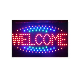 ป้ายไฟ LED "WELCOME "