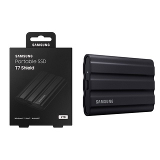 Samsung 2TB T7 Shield USB-C External Portable SSD (Black) for PC, Mac &amp; Android