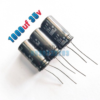 Capacitor Electrolyte คาปาซิเตอร์ 1000UF 35V ตัวเก็บประจุ อิเล็กโทรไลต