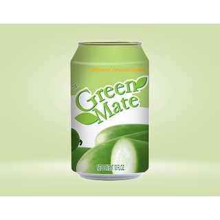 น้ำฟัก greenmate  ยกลัง 24 กระป๋อง ไม่ bubble ทั้งนอกและใจกล่อง