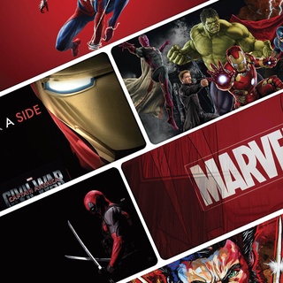 ภาพหน้าปกสินค้า(Jbservice)แผ่นรองเม้าส์ Gaming ขนาดใหญ่ ลาย Marvel Universe ราคาถูก ที่เกี่ยวข้อง