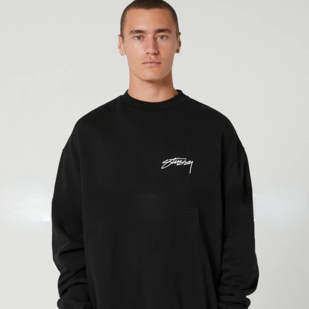 sty-เสื้อกันหนาวลําลอง-คอกลม-พิมพ์ลายตัวอักษร-ทรงหลวม-สําหรับผู้ชาย-และผู้หญิง