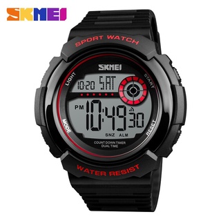 SKMEI Fashion Casual Sport Watch Men 5Bar Waterproof Chronograph Watches Alarm Clock Digital Watch Relogio Masculino