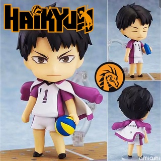 🔥พร้อมส่ง🔥โมเดล ไฮคิว Haikyuu อุชิจิมะ วากาโตชิ Ushijima Wakatoshi Nendoroid ขนาด 10  เกรดพรีเมี่ยม เปลี่ยนหน้าท่าทางได้