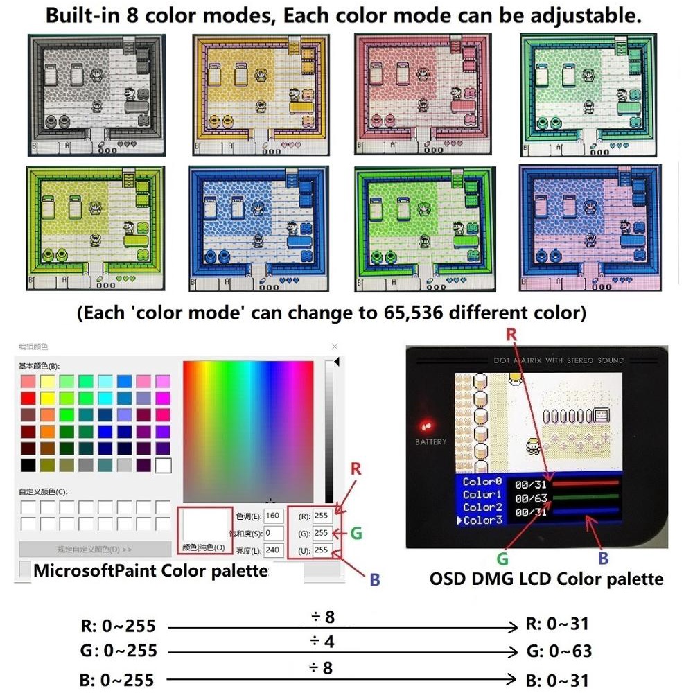 restro-pixel-super-osd-version-rips-lcd-high-brightness-ips-backlight-kit-for-gameboy-dmg-gb-dmg-console-gb-dmg-ips-lc00