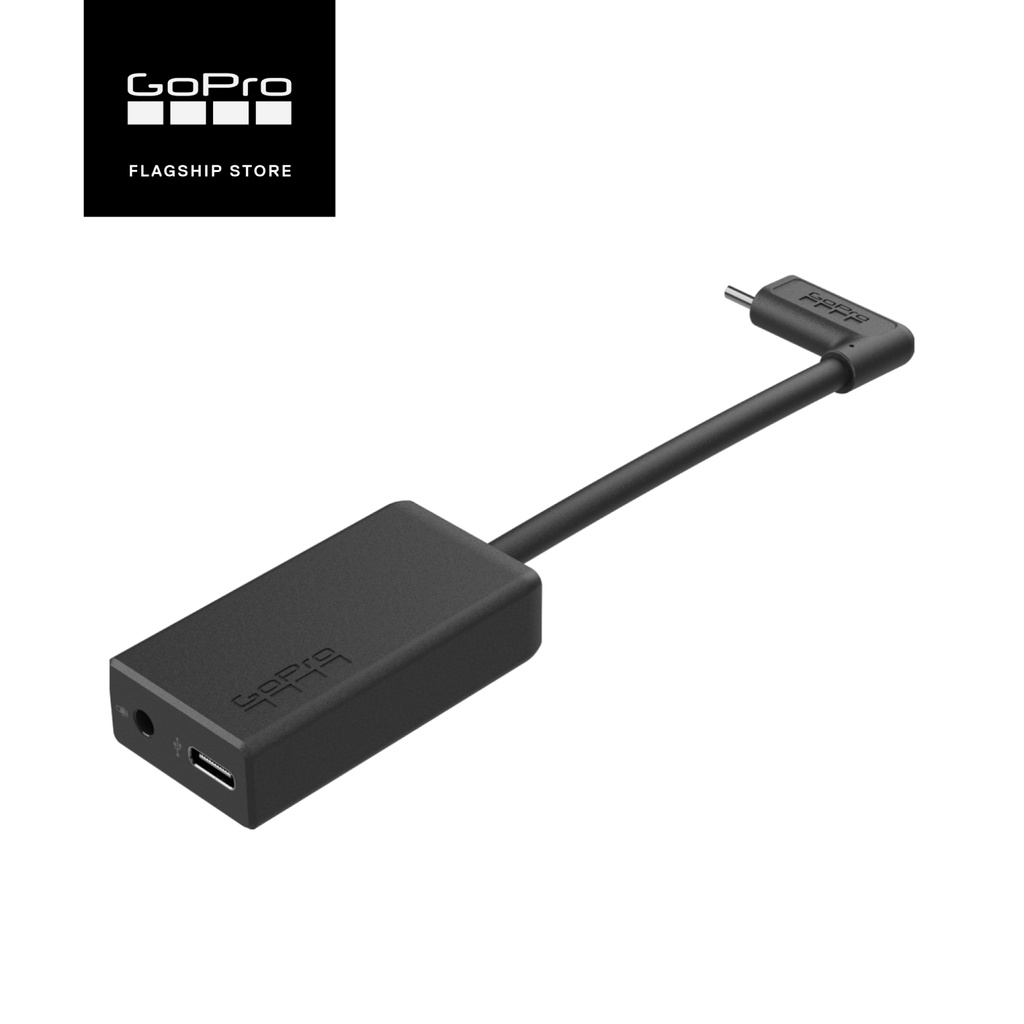 GoPro Accessories Mods อุปกรณ์เสริมไมโครโฟน Pro 3.5mm Mic Adapter ...