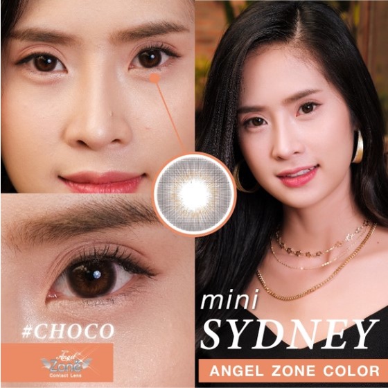 คอนแทคเลนส์ Angelzone Color รุ่น Sydney Choco สีน้ำตาล (ขนาดเท่าตา) Angelzone Anglezone | Shopee ...