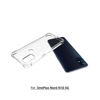 ส่งจาก ไทย เคส OnePlus Nord N10 5G เคสแบบนิ่ม เสริมขอบ กันกระแทก พร้อมส่ง