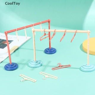 Cooltoy ราวตากผ้า สําหรับบ้านตุ๊กตา 1/6 1/8 1/12