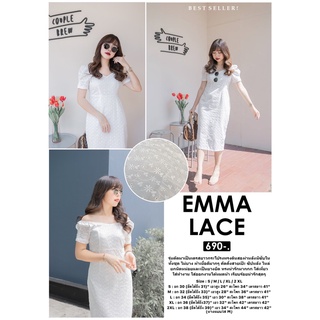 【VAร้านแฟชั่น】Code : Emma lace dress *ขายดี*ใหม่