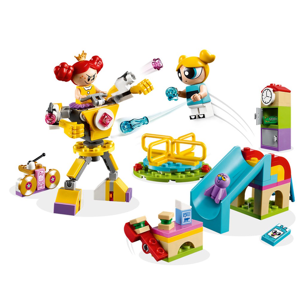 เลโก้แท้-lego-the-powerpuff-girls-41287-bubbles-playground-showdown