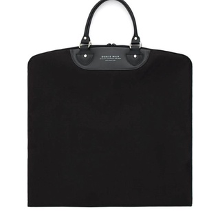 DGRIE กระเป๋าสูทสีดำ BLACK DGRIE GARMENT SUIT BAG LEATHER-CANVAS